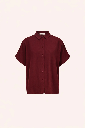 By Bar - Barley Viscose Blouse - 325 wine