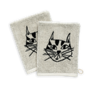 Helen B - Waschlappen 2er Set *cat*