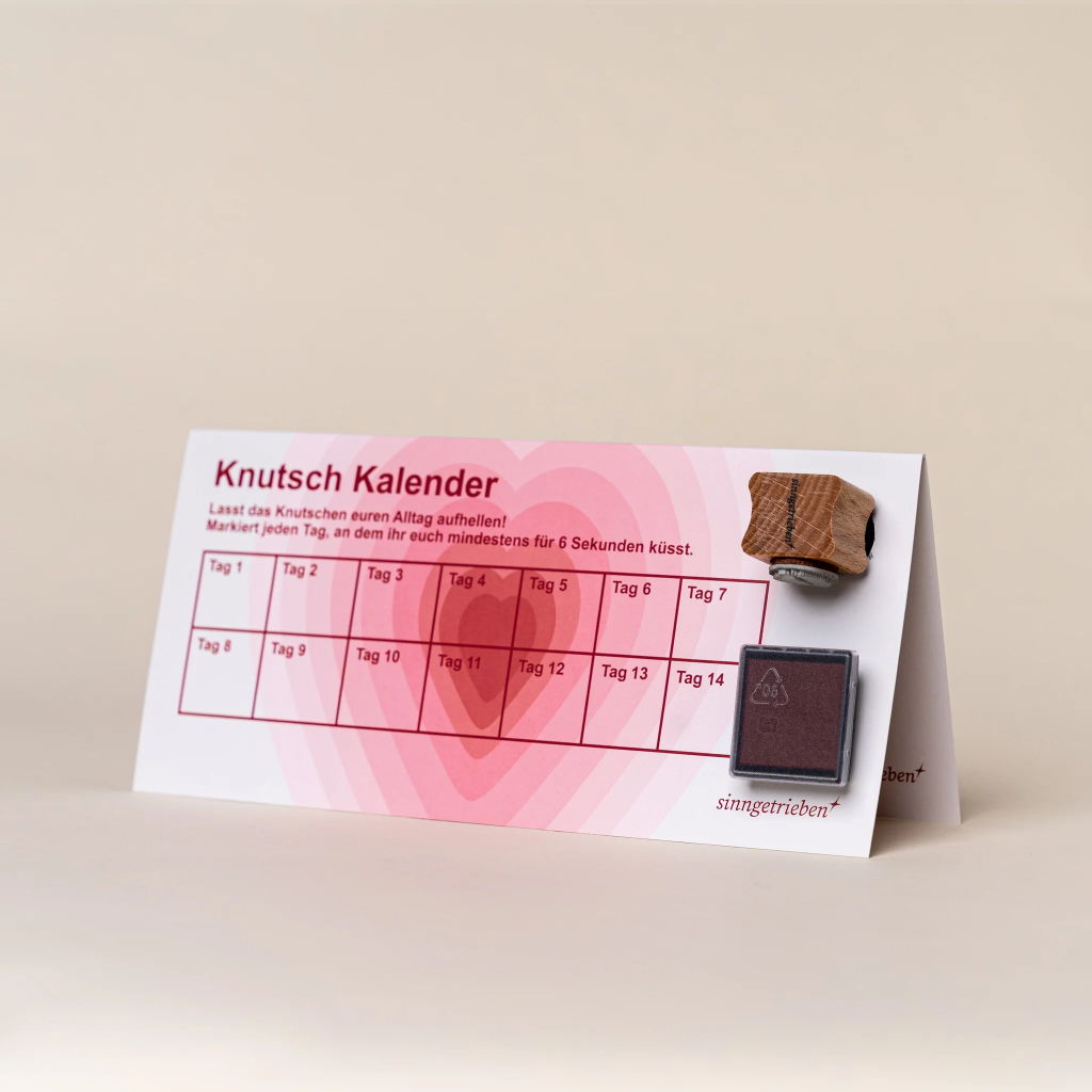 Sinngetrieben - Knutsch Kalender
