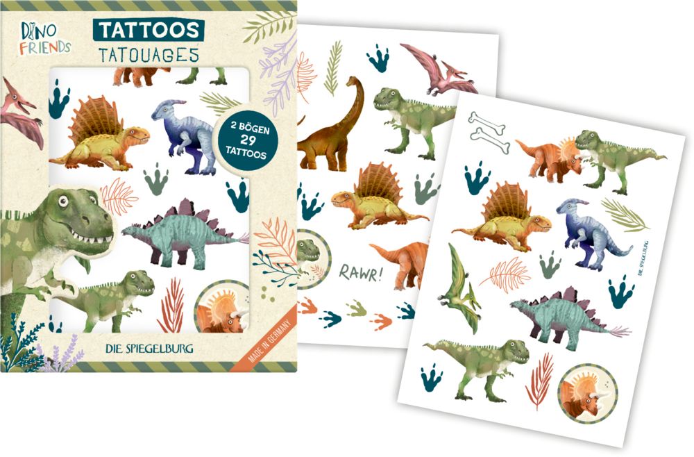 Coppenrath - Tattoos - Dino friends