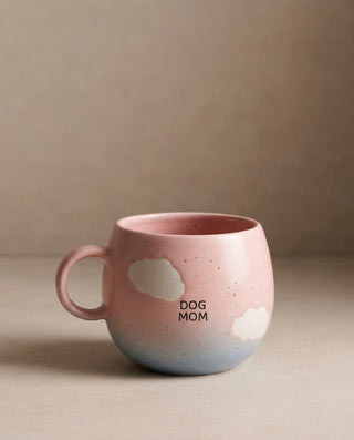 Egg back home - Becher Cloud Sunset - Dog Mom