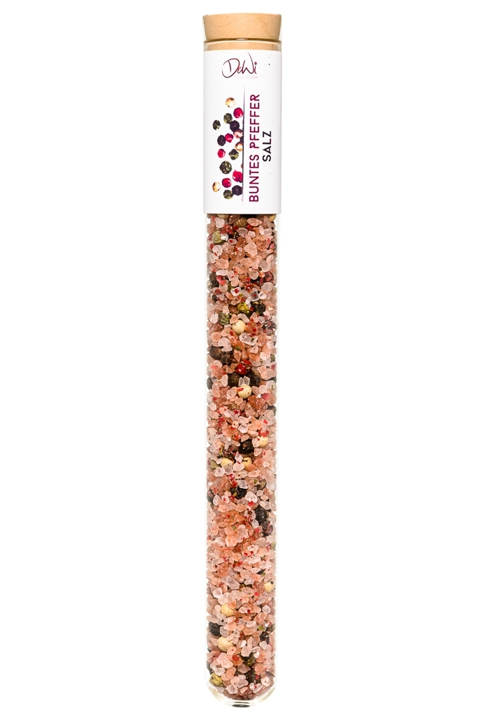 DeWi - Spice Tube Gewürz XL - Buntes Pfeffersalz