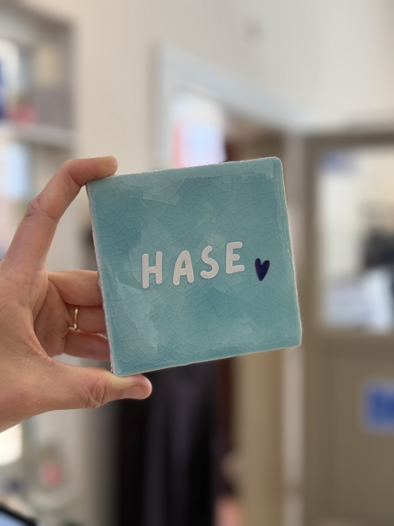 Yett tiles - Fliese/Untersetzer - Hase - stilbude