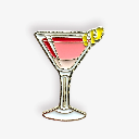 Sockette - Pin - Cocktail Martini
