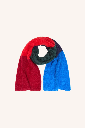 By Bar - Leah striped scarf - 968 multi stripe