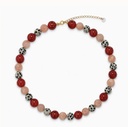 Soï Copenhagen - Halskette Saga Auburn Necklace - Optimism