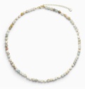 Soï Copenhagen - Halskette Ellie Amazonite Pearl Necklace - Hope