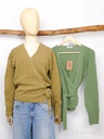 Alpaka Wickeljacke - Khaki
