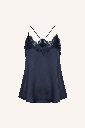 By Bar - Pia Satin Top - 1630 captain blue