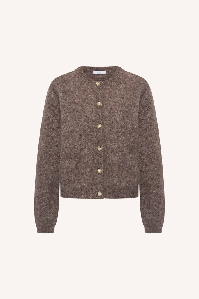 By Bar - Vasile Cardigan - 1724 dark biscuit