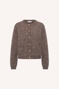 By Bar - Vasile Cardigan - 1724 dark biscuit