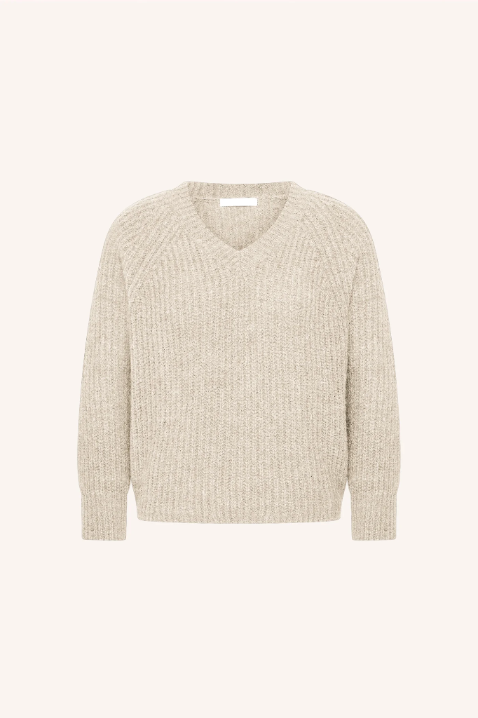 By Bar - Lune Pullover - 018 chalk