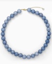 Soï Copenhagen - Kette Faro Aquamarine Necklace -  Courage