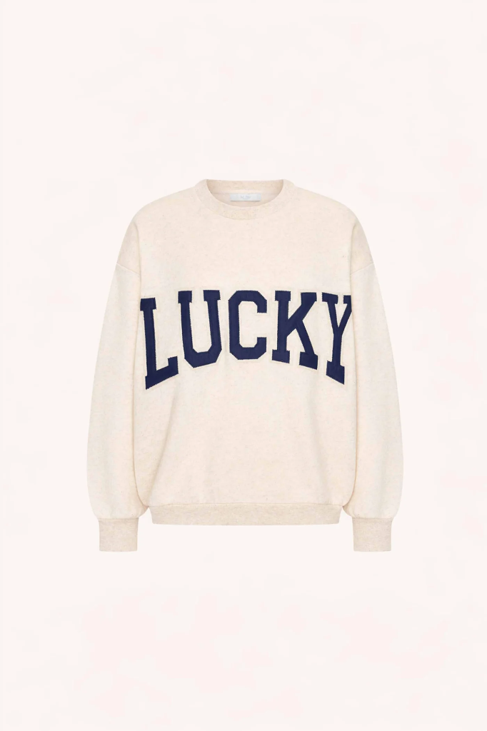 By Bar - Lili Patchwork Sweater - 826 Oyster Melee