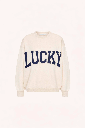 By Bar - Lili Patchwork Sweater - 826 Oyster Melee