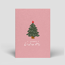 Naturbedacht - Postkarte - Zauberhafte Weihnachten (Tannenbaum) 