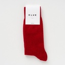 Klue - Merino Wool Socks plain | burgundy