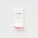 Klue - Organic cotton socks with ruffles | pink