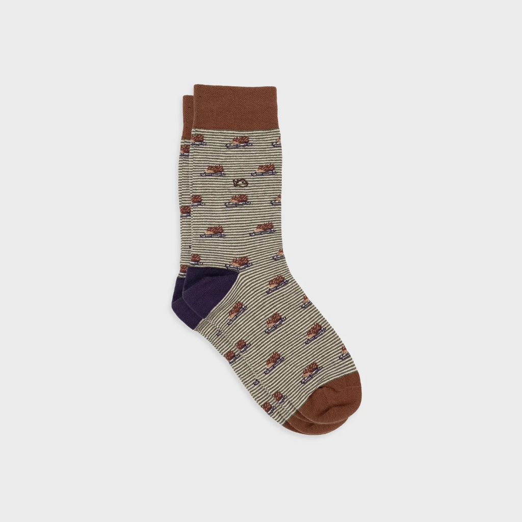 Billybelt - Baumwollsocken Animal HEDGEHOG gestreift