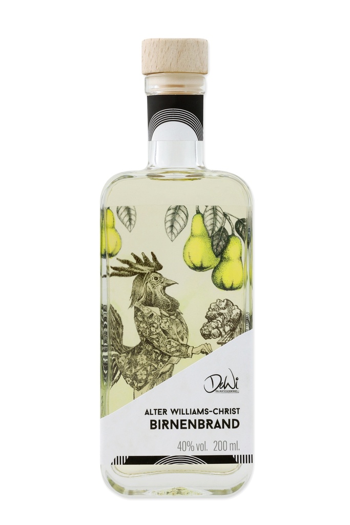 DeWi - Alter Willi / Birnenbrand Alter Williams-Christ - 40% vol. 200ml