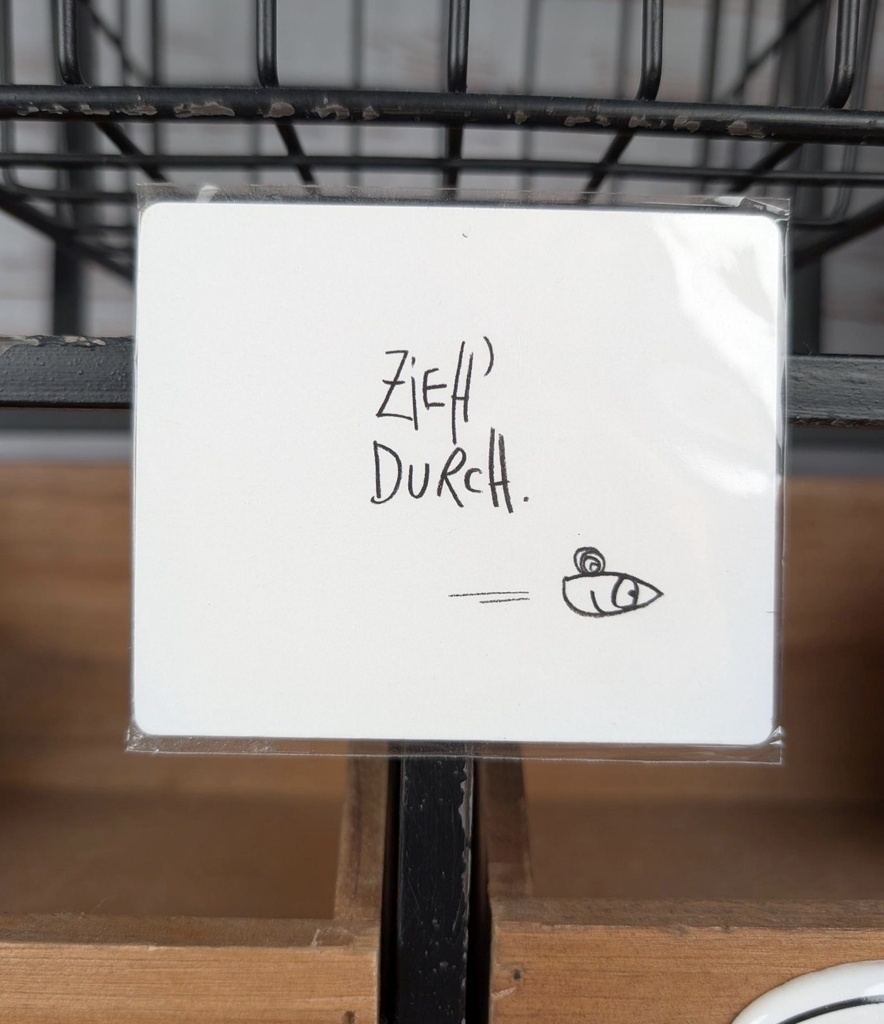 Edition Gute Geister - Magnet - Zieh durch!
