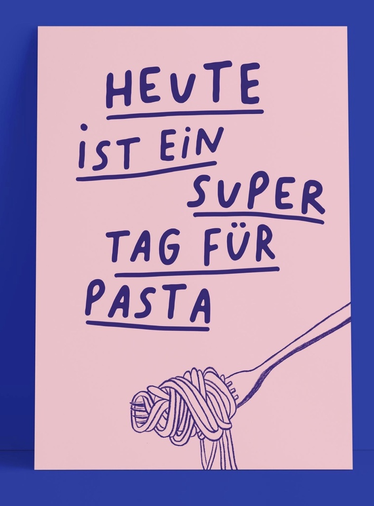 Studio Danii - Postkarte - Pasta
