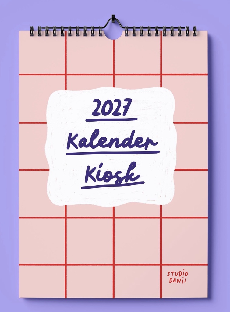 Studio Danii - Kalender 2027 - Kiosk - DIN A5