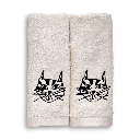 Helen B - Gästehandtuch *cat* 2er Set (guest towel)