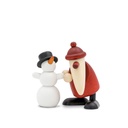Köhler - Miniaturset 10 - Weihnachtsmann mit Schneemann