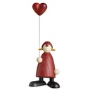 Köhler - Weihnachtsfrau mit Herzballon, klein