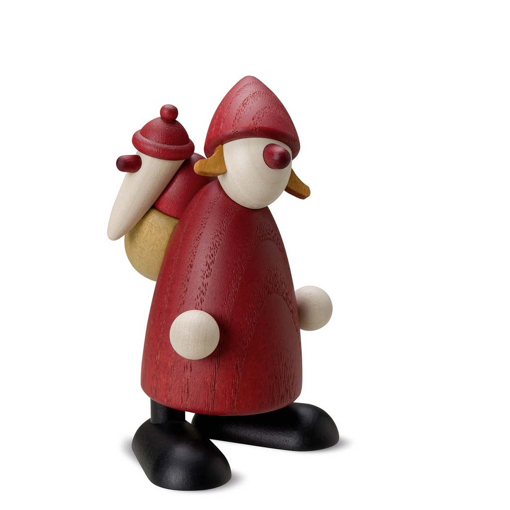 Köhler - Weihnachtsfrau mit Kind auf Rücken, klein