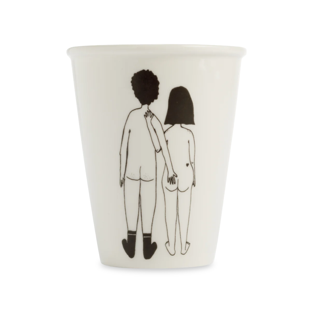 Helen B - Becher *naked couple back*