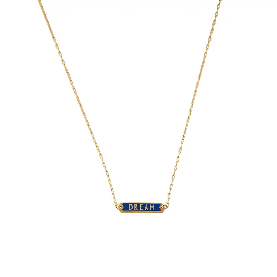 Design Letters - *DREAM* Word Candy Tag Necklace