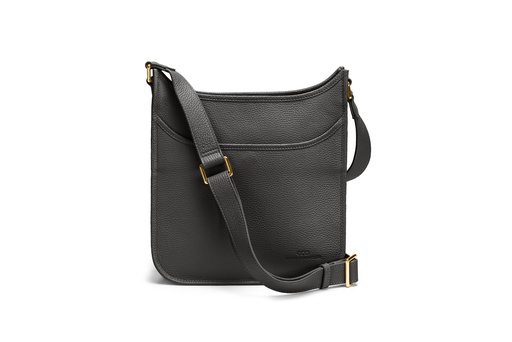 ANNA | schwarz | gold | genarbt