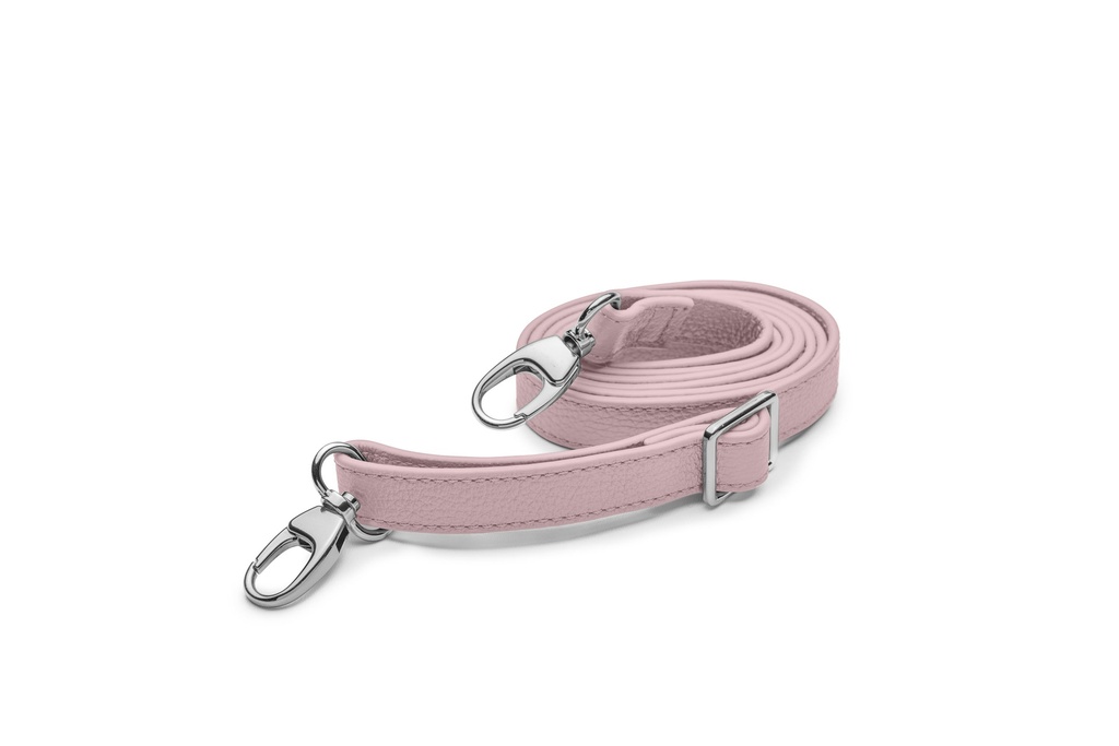 Crossbodygurt schmal | 2/88-160cm | flieder | silber | genarbt