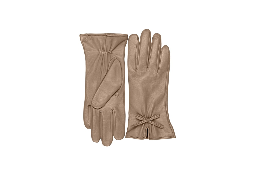Damen-Handschuh Schleife | taupe | 7,5