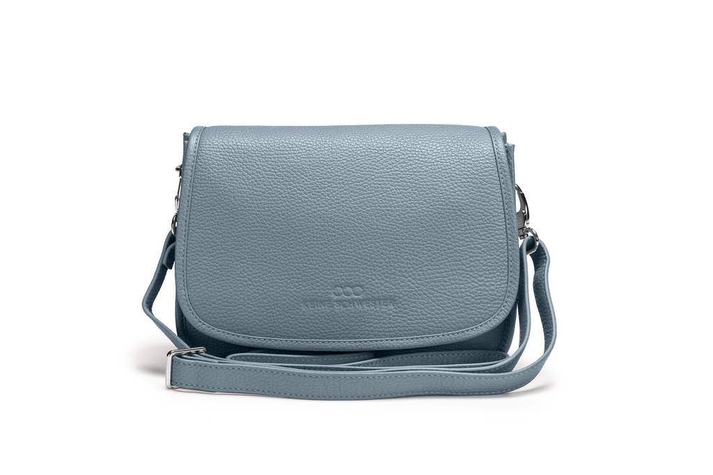 ELLA | friesenblau | silber | genarbt