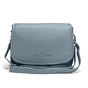 ELLA ZIP | genarbt | friesenblau  | silber