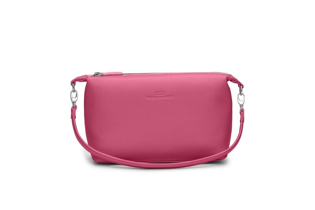 IDA | pink | silber | genarbt