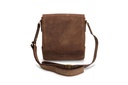 MINI JASPER | braun | gold | Glattleder