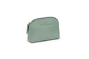 Mini-Geldbörse/Schlüsseltasche | mint | silber | genarbt