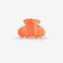 Sasstie - Haarspange - Crop Orange Glow
