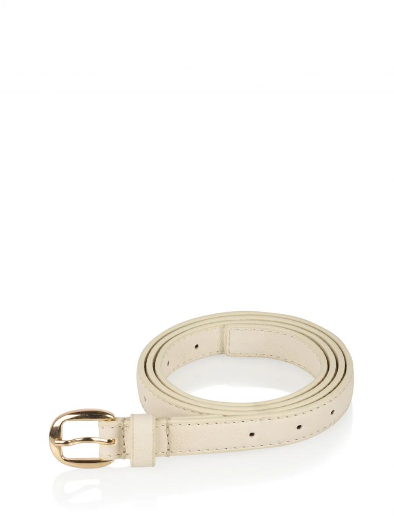DWRS - Gürtel FIJI BELT Leder 1381 Off white