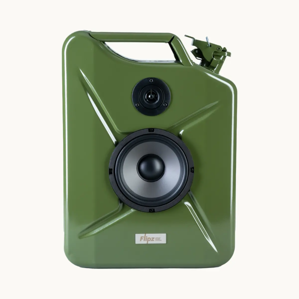 Flipz Speaker - Petrol sound green L (jerrycan)