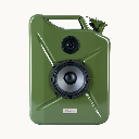 Flipz Speaker - Petrol sound green L (jerrycan)