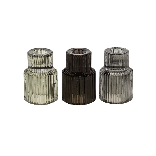 Werner Voss - Kerzenleuchter Siri, Glas, 5,6x8,5 cm