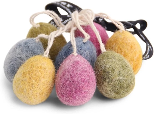 [13812] Gry & Sif - Mini Eggs - Dark Marble - Set of 8