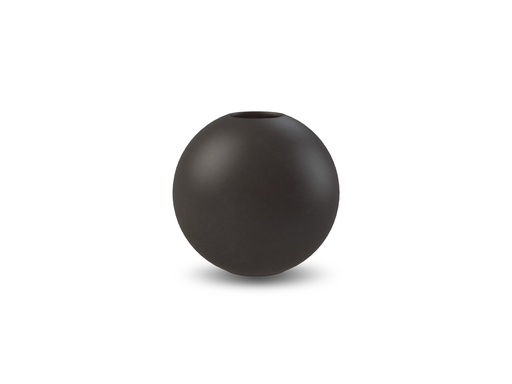 [HI-028-03-BK] COOEE - Ball Vase 20cm Black