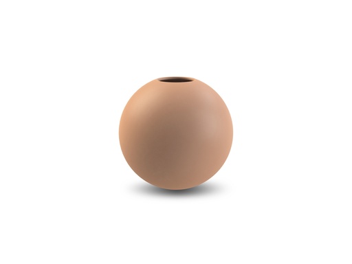 [HI-028-03-CA] COOEE - Ball Vase 20cm Cafe Au Lait