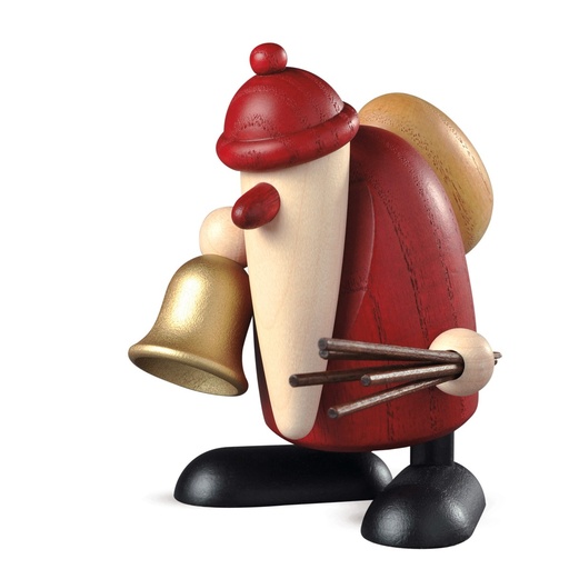 [6535] Köhler - Weihnachtsmann mit Glocke und Rute, klein